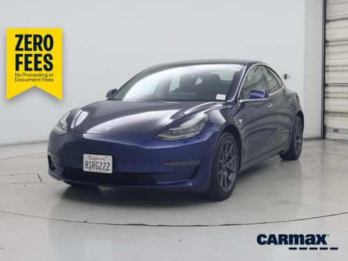 Blue 2020 Tesla Model 3 Standard Range Plus