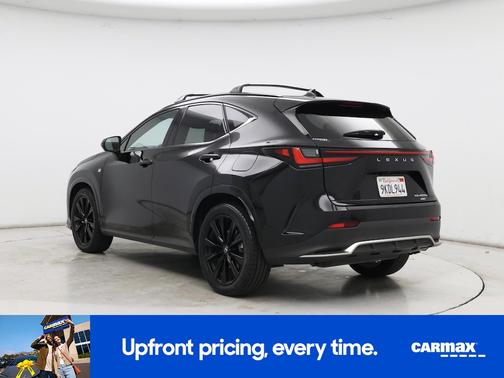 Black 2024 Lexus NX 450h+ F-SPORT Handling