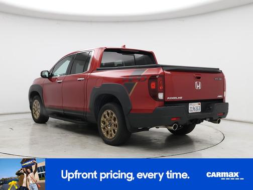 Red 2021 Honda Ridgeline RTL-E