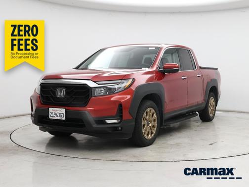 Red 2021 Honda Ridgeline RTL-E