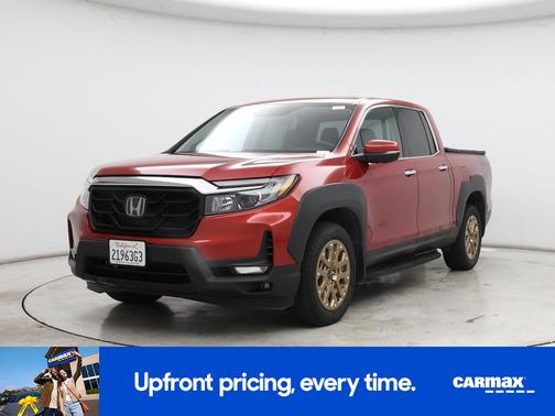 Red 2021 Honda Ridgeline RTL-E