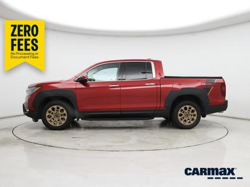 Red 2021 Honda Ridgeline RTL-E