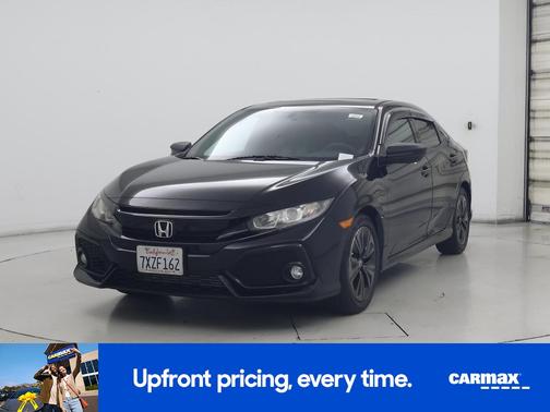 Black 2017 Honda Civic EX