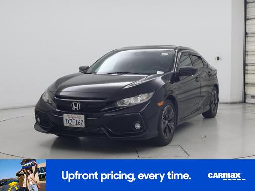 Black 2017 Honda Civic EX