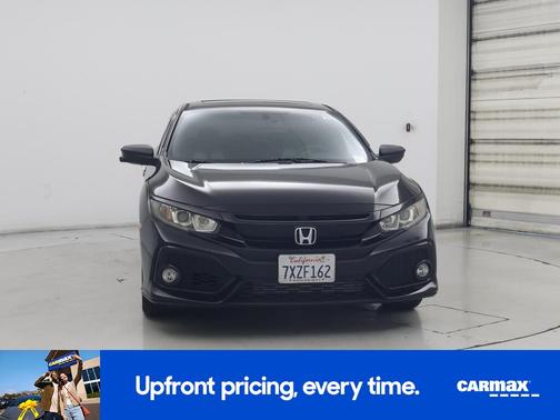 Black 2017 Honda Civic EX