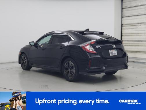 Black 2017 Honda Civic EX
