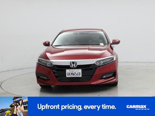 Red 2018 Honda Accord EX-L