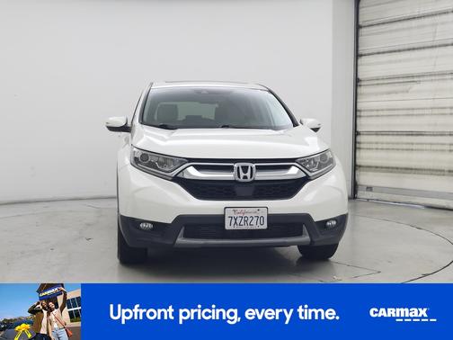 White 2017 Honda CR-V EX-L