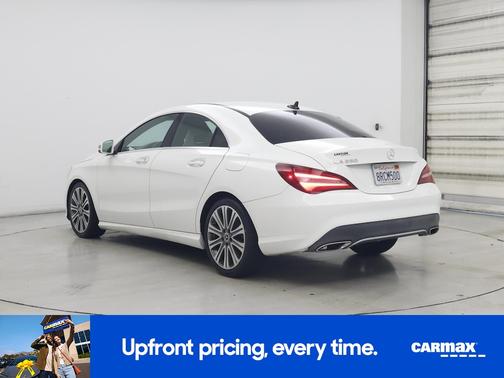 White 2018 Mercedes-Benz CLA 250