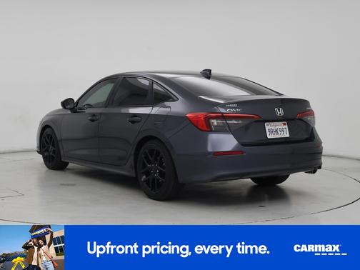 Gray 2022 Honda Civic Sport