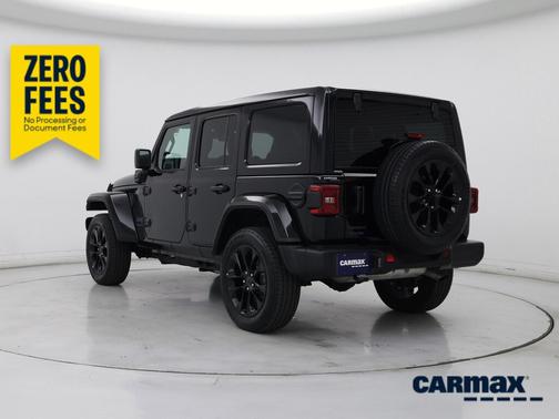 Black 2025 Jeep Wrangler 4xe Sahara