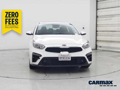 White 2021 Kia Forte EX