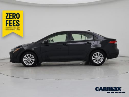 Black 2022 Toyota Corolla LE