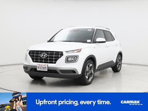 White 2021 Hyundai VENUE SEL