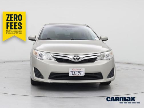 Gold 2014 Toyota Camry LE