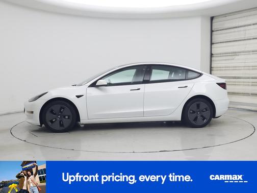 White 2022 Tesla Model 3 Long Range