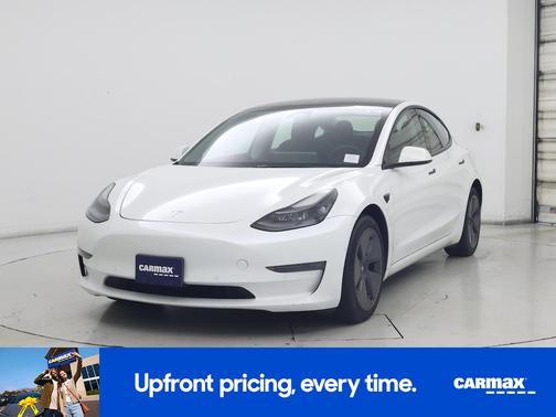 White 2022 Tesla Model 3 Long Range