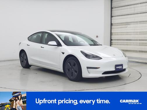 White 2022 Tesla Model 3 Long Range