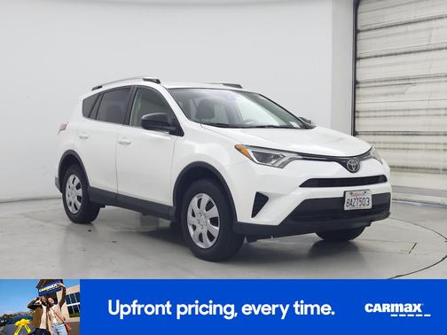 White 2018 Toyota RAV4 LE
