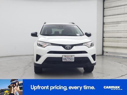 White 2018 Toyota RAV4 LE