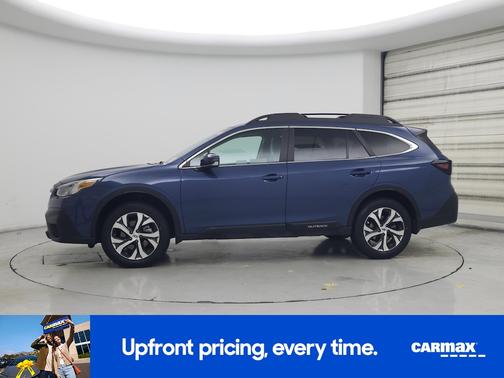 Blue 2022 Subaru Outback Limited