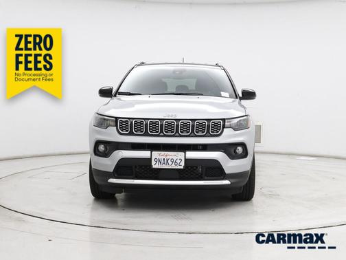Silver 2025 Jeep Compass Limited