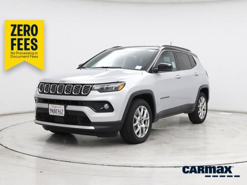 Silver 2025 Jeep Compass Limited