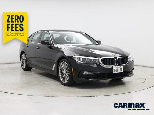 Black 2018 BMW 530e iPerformance