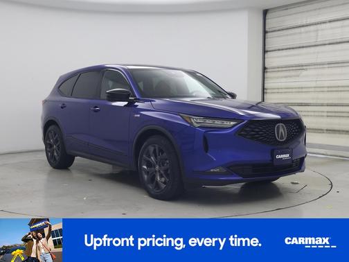 Blue 2022 Acura MDX SH-AWD A-Spec