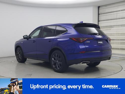 Blue 2022 Acura MDX SH-AWD A-Spec