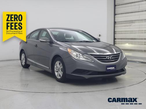 Gray 2014 Hyundai SONATA GLS