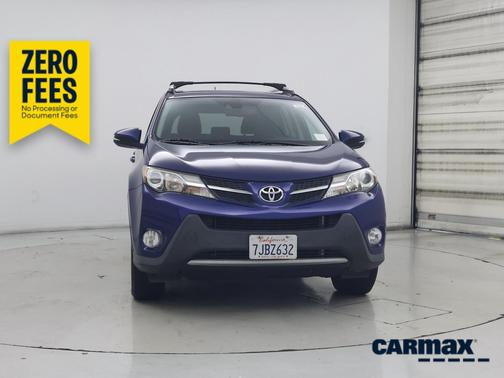 Blue 2015 Toyota RAV4 Limited