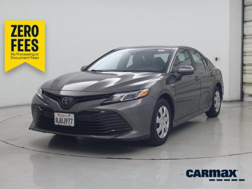 Gray 2019 Toyota Camry Hybrid LE