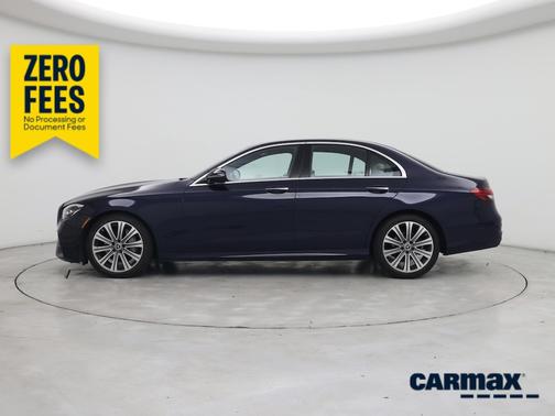 Blue 2021 Mercedes-Benz E-Class