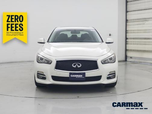 White 2015 INFINITI Q50 Premium