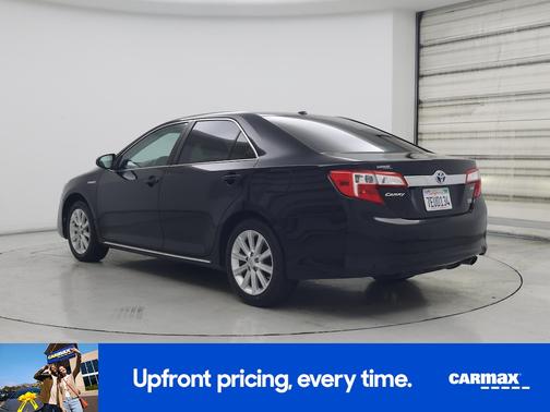 Black 2014 Toyota Camry Hybrid XLE