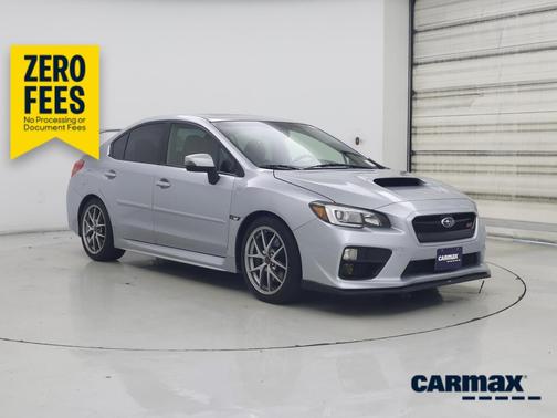 Silver 2015 Subaru WRX STI Limited