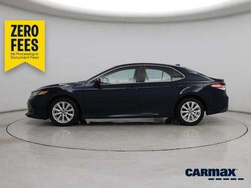 Blue 2020 Toyota Camry LE
