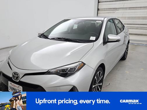 Silver 2017 Toyota Corolla SE