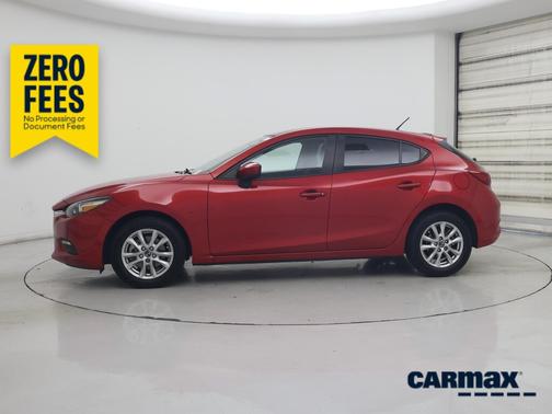 Red 2017 Mazda Mazda3 Sport