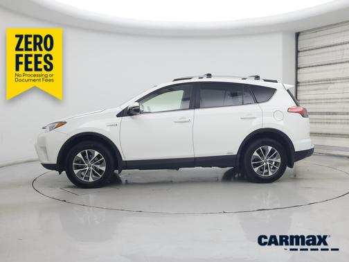 White 2016 Toyota RAV4 Hybrid XLE