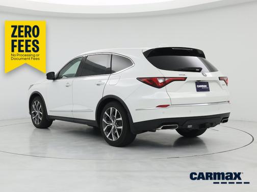 White 2022 Acura MDX Technology