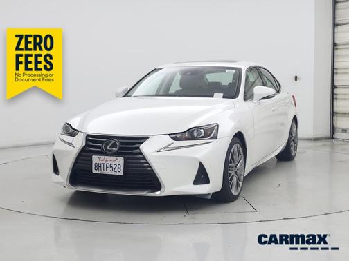 White 2019 Lexus IS 300