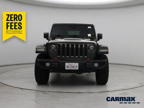 Green 2022 Jeep Wrangler Unlimited Rubicon