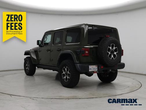 Green 2022 Jeep Wrangler Unlimited Rubicon