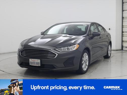 Gray 2020 Ford Fusion Hybrid SE