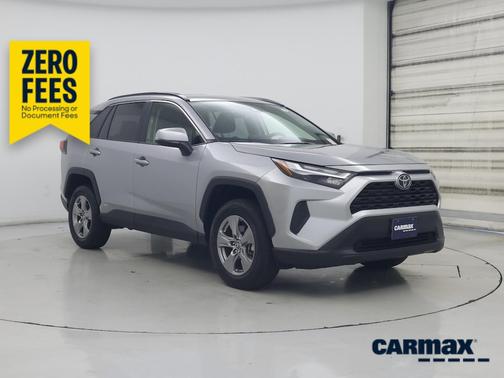 Silver 2025 Toyota RAV4 Hybrid LE