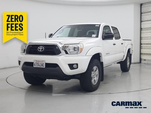 White 2015 Toyota Tacoma