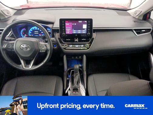 Red 2022 Toyota Corolla Cross XLE