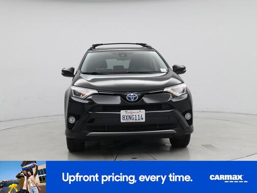 Black 2017 Toyota RAV4 Hybrid XLE